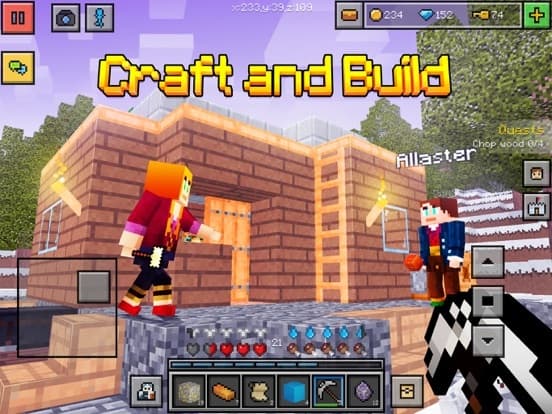 Block World 3D: Craft & Build screenshot 2