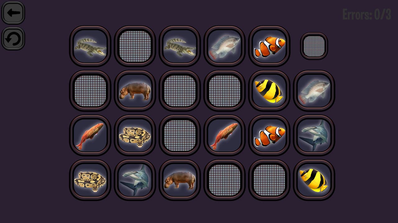 Animals Memory: Underwater Kingdom screenshot 2