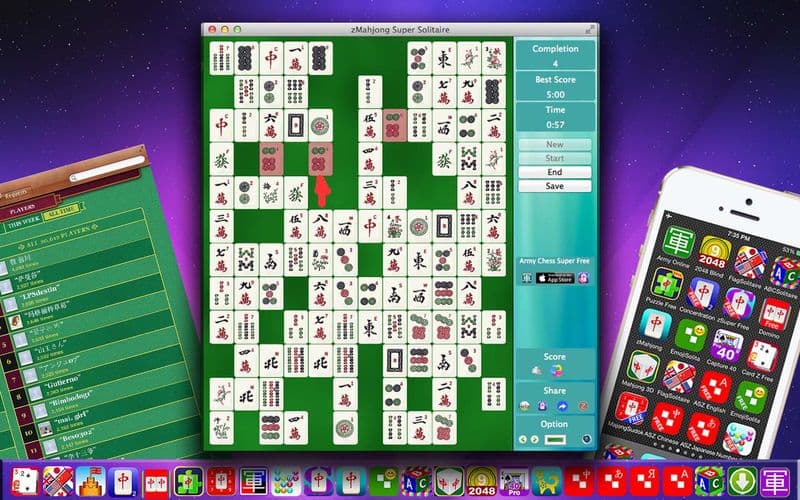 zMahjong Super Solitaire Free - A Brain Game screenshot 4