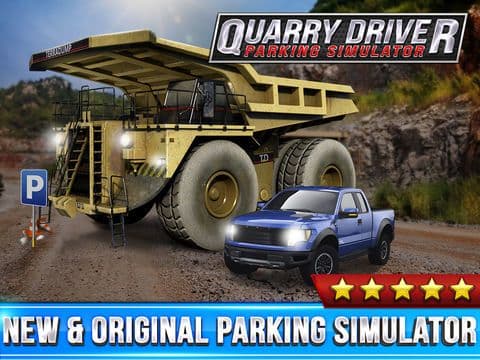 Quarry Driver Parking Game - Real Mining Monster Truck Car Driving Test Park Sim Racing Games screenshot 2