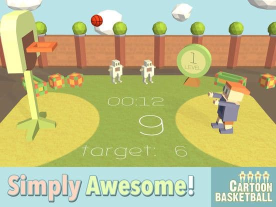 Cartoon Basketball screenshot 4