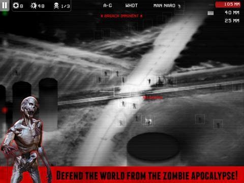 Zombie Gunship Free: Gun Down Zombies screenshot 3