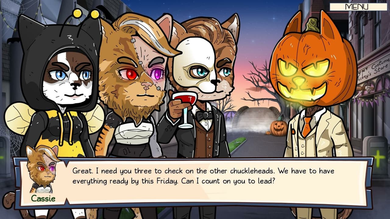 Furry Shakespeare: To Date Or Not To Date Spooky Cat Girls 2?! screenshot 2