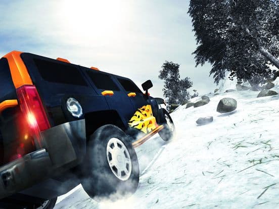 Uphill 4x4 Prado offroad - Crazy Snow driving 2017 screenshot 4