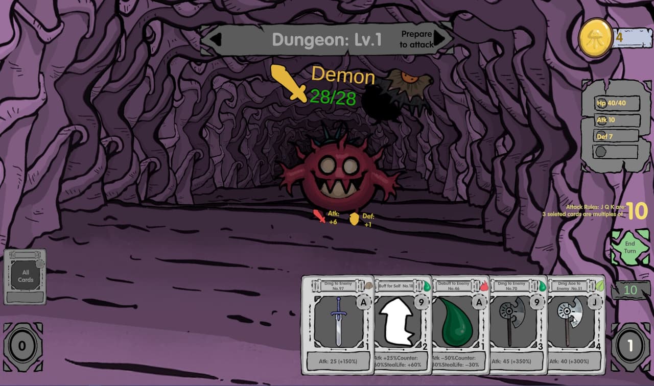 Q Dungeon screenshot 2