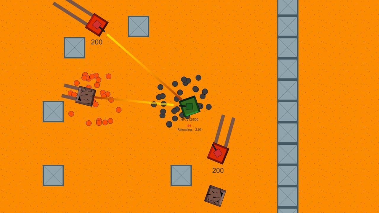 2D World of Tanks - MGJ screenshot 2