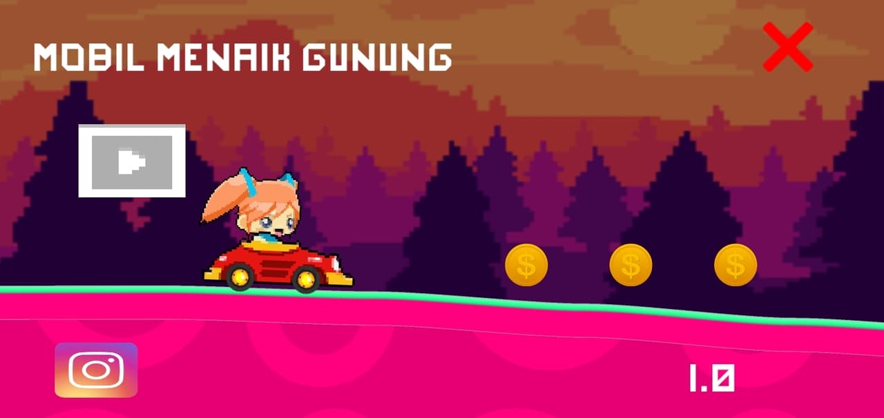 Mobil menaik gunung remastered
