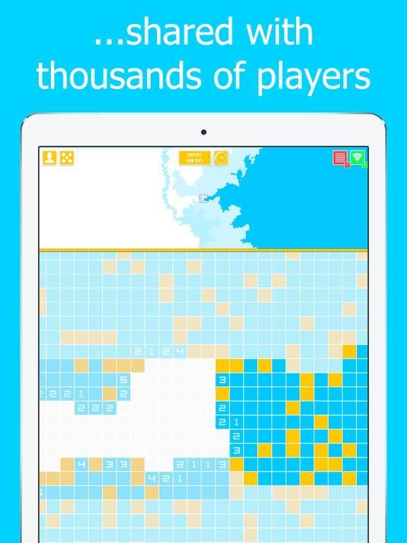 A Few Billion Square Tiles, a Minesweeper MMO screenshot 3