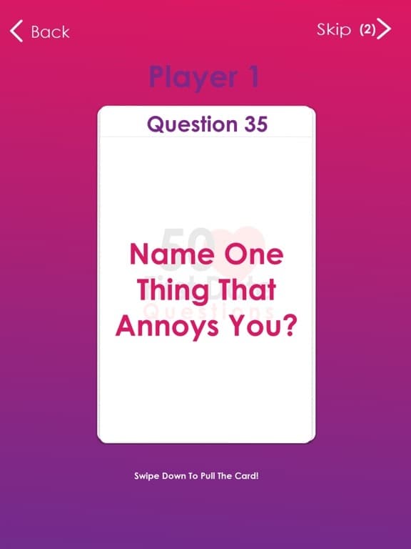 50 First Date Questions screenshot 4