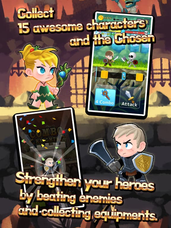 Combo Heroes: Knight vs. Monster Age Super League screenshot 5