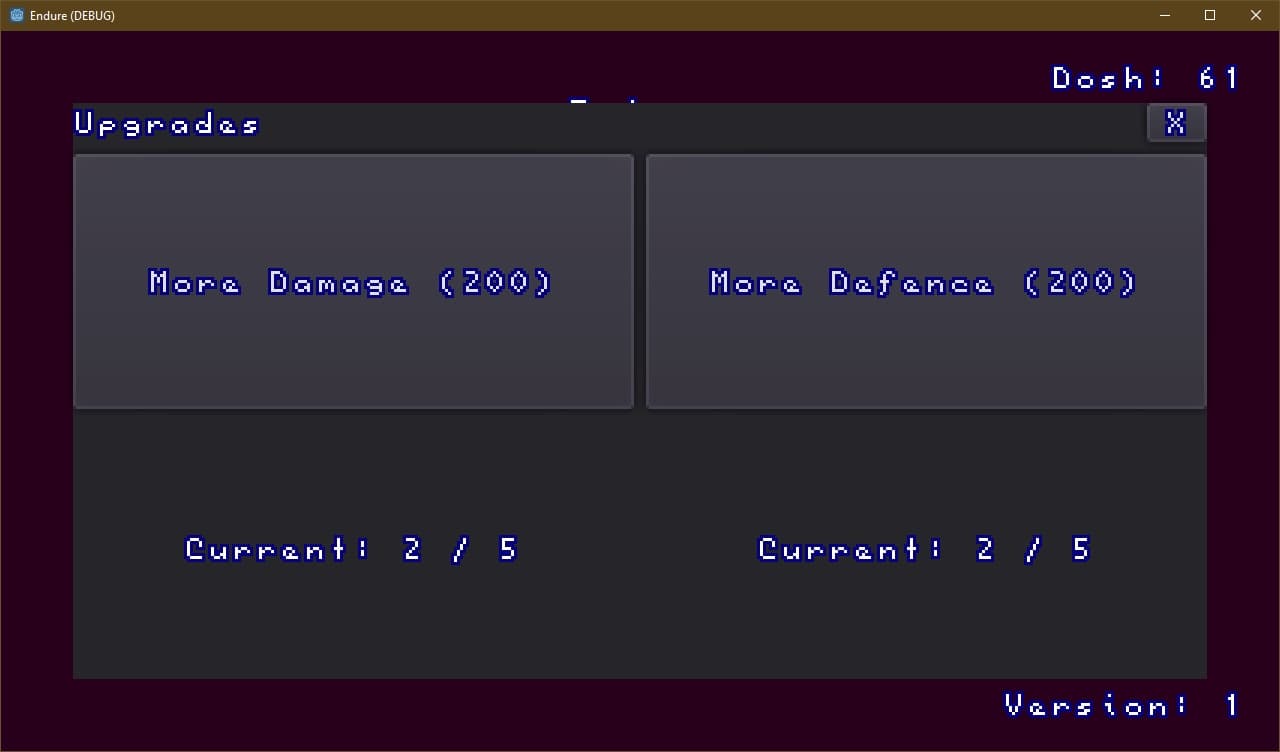 Endure (itch) (jasemagee) screenshot 2