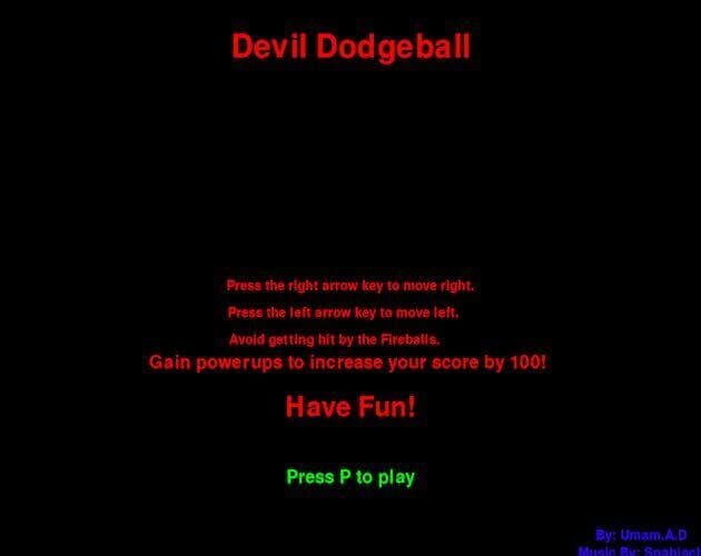Devil Dodgeball screenshot 2