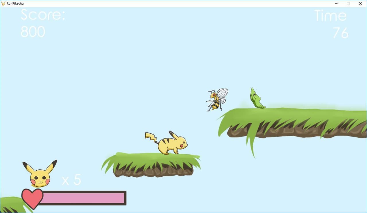 Run, Pikachu! [Pokemon fan game] screenshot 3
