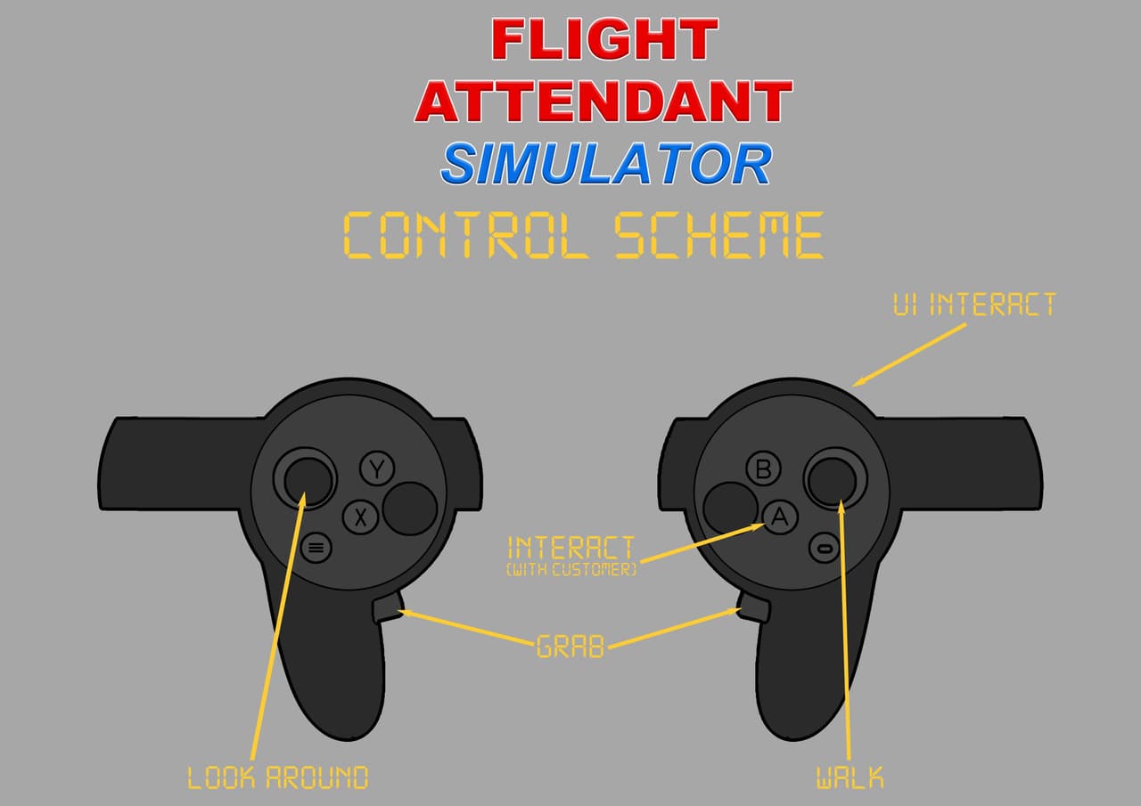 Flight Attendant Simulator (itch)