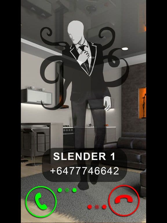 Fake Video Call Slender screenshot 2