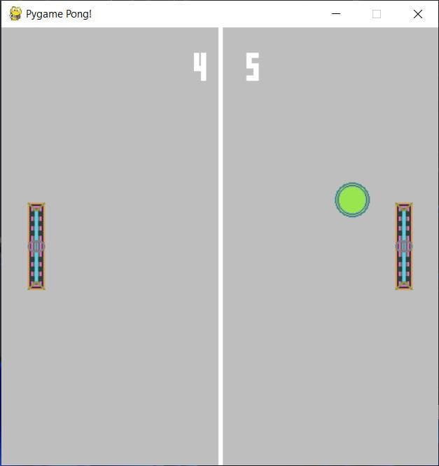 Pong in Pygame!