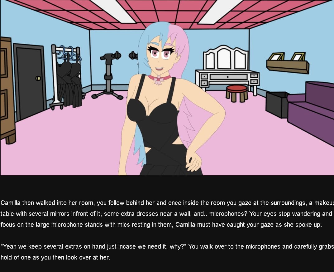 Camilla Visual Novel screenshot 5