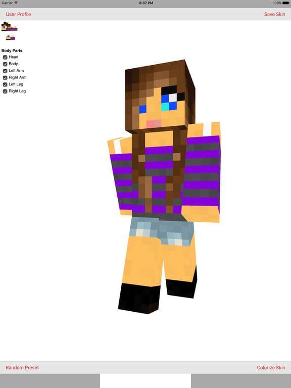 Skin Creator for Minecraft screenshot 3