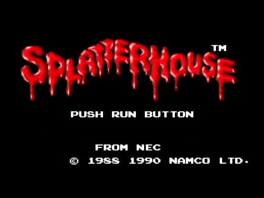 Splatterhouse (1989) screenshot 2