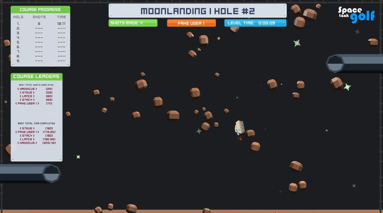 Space Tank Golf screenshot 3