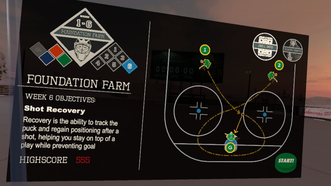 NetStars - VR Goalie Trainer