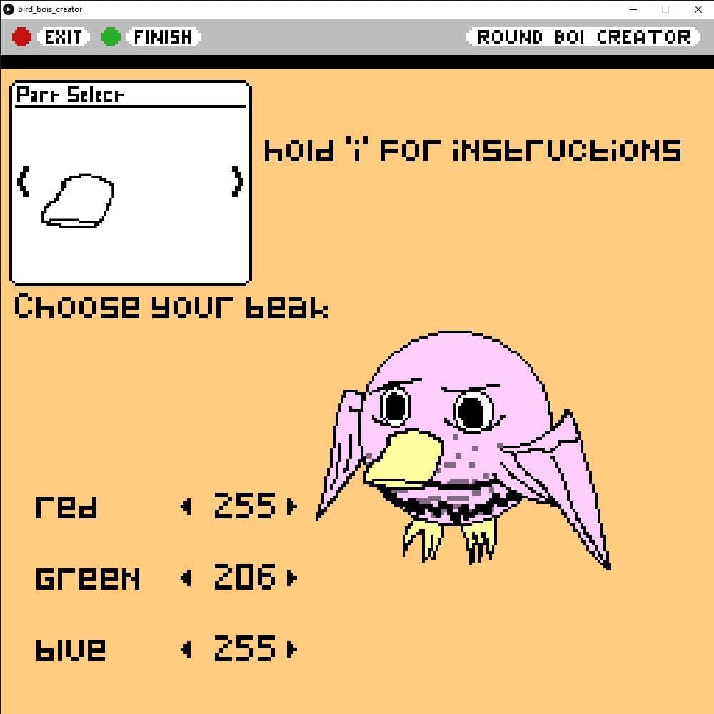Bird Bois Creator screenshot 2