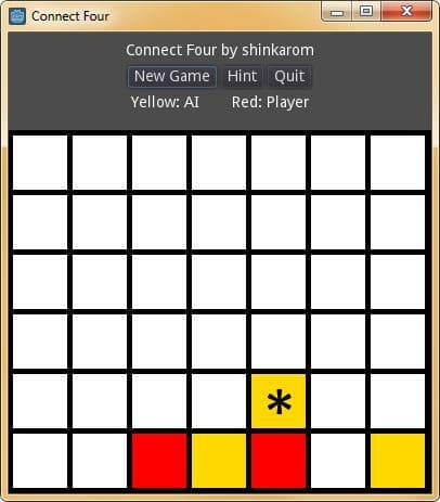 Connect Four (shinkarom) screenshot 3