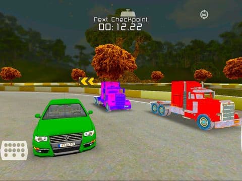 The Chase Racing: Realistic 3D lorry and Car driver racing game
