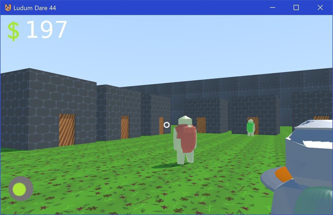 DollarBot - An UPBGE Game for Ludum Dare!