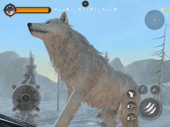 Wild Wolf Simulator Games 3d screenshot 2