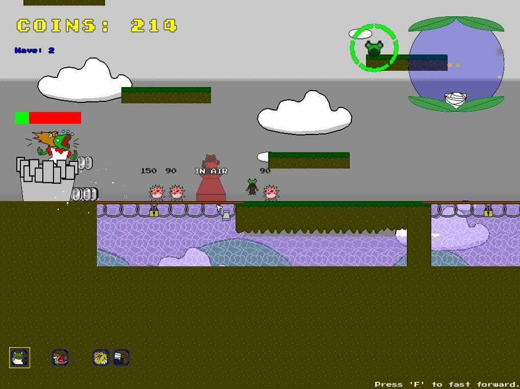 Super Frugtopia - Platforming Tower Defense
