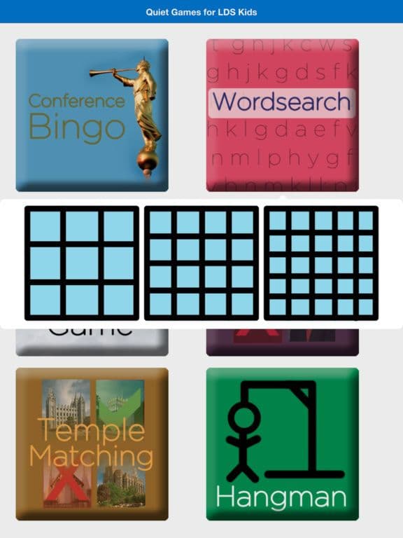 Quiet Games for LDS Kids Lite screenshot 3