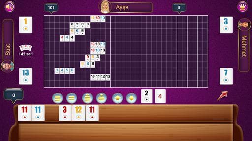 101 Okey - İnternetsiz screenshot 5
