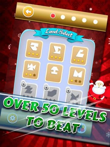 Christmas Swipe - Happy Santas Slice Game! screenshot 4