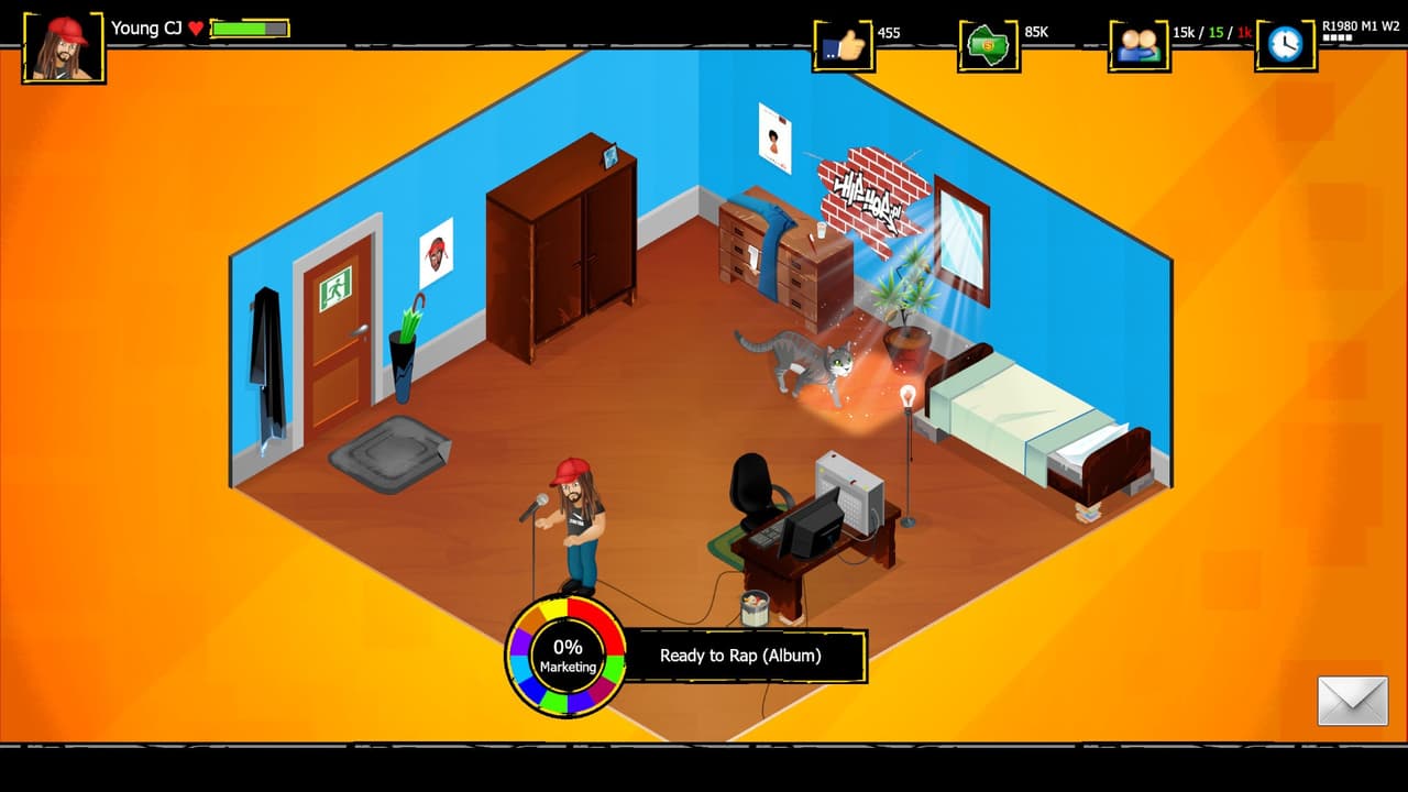Rap simulator screenshot 2