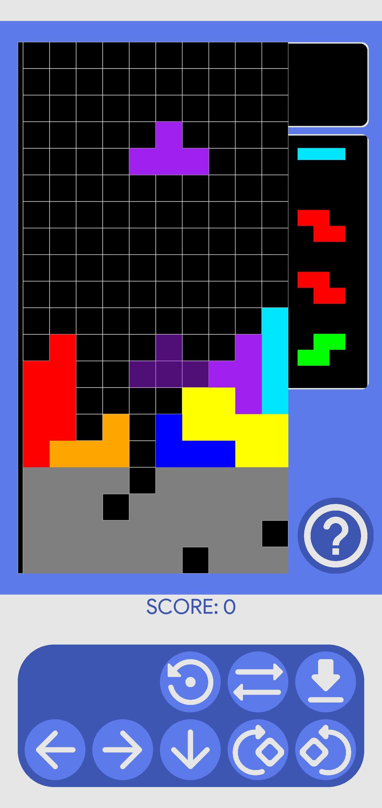 GdxTris screenshot 3