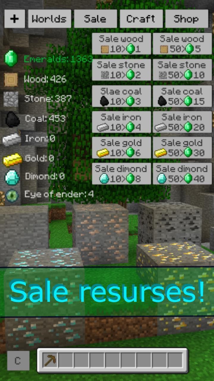 ClickCraft screenshot 2