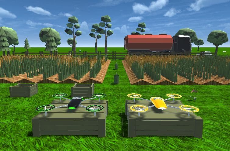AI PoC Drone Pesticide Sprayer