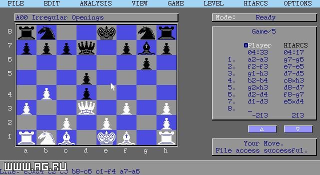 HIARCS Master 3.0 screenshot 3