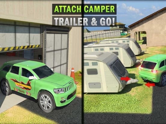 Camping Truck Simulator: Expert Car Driving Test screenshot 5