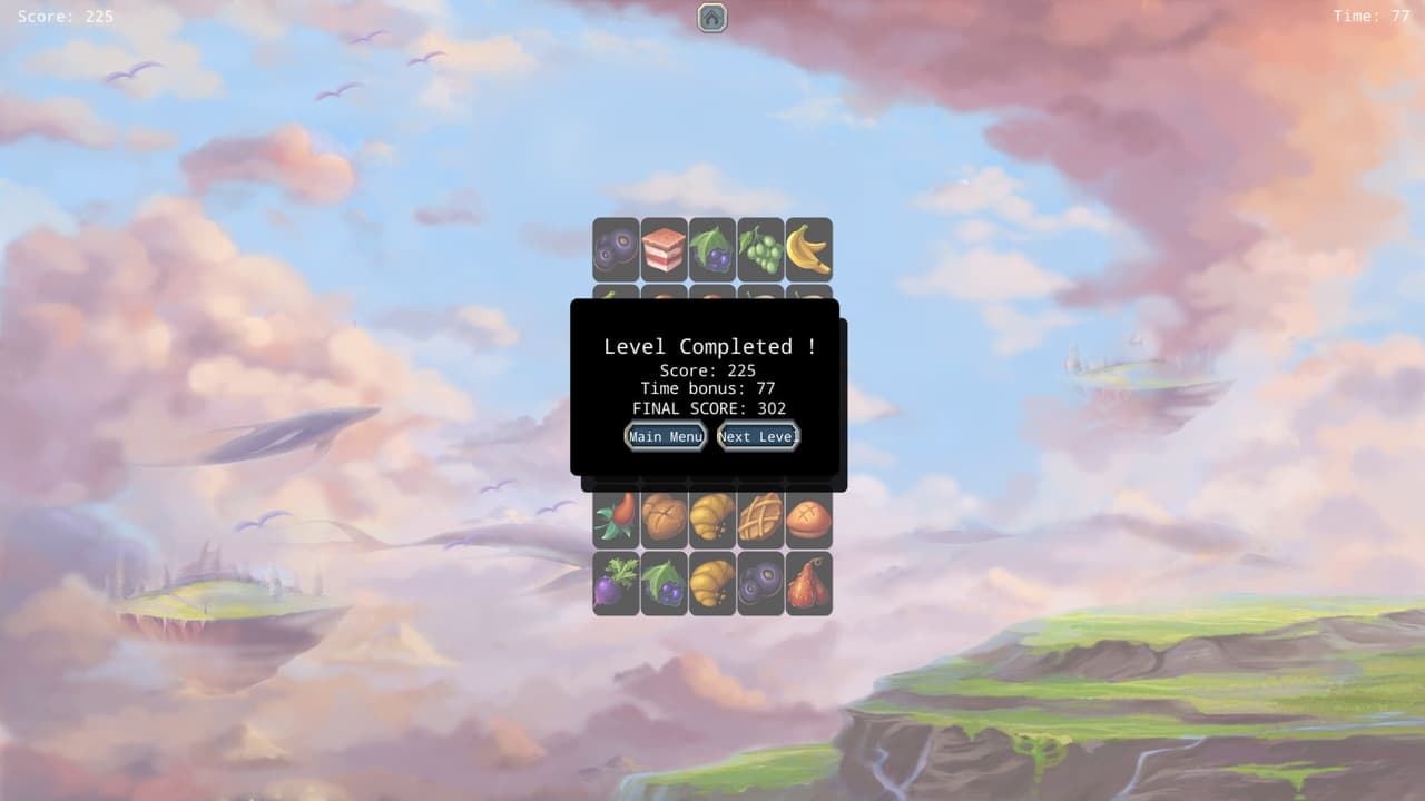 Food Monster and Animals Memory Match (itch) screenshot 3
