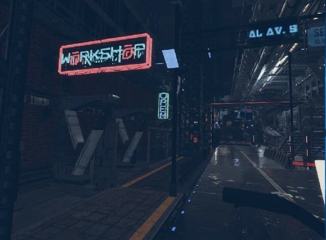 VR Bike Tour/Exercise in 22nd Century World screenshot 3