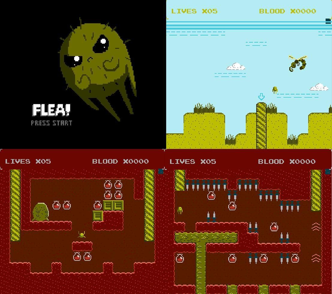 Flea NES Game DEMO