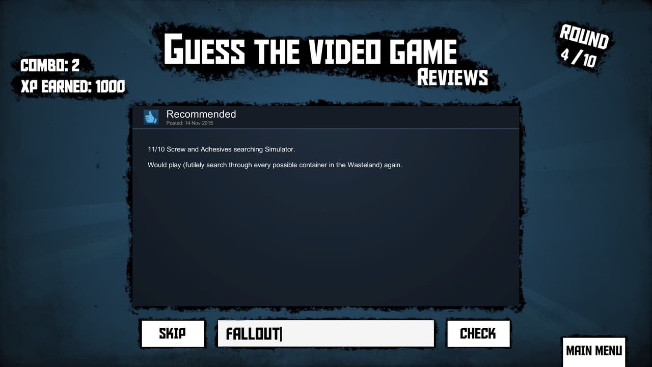 Guess The Video Game -Steam edition screenshot 5
