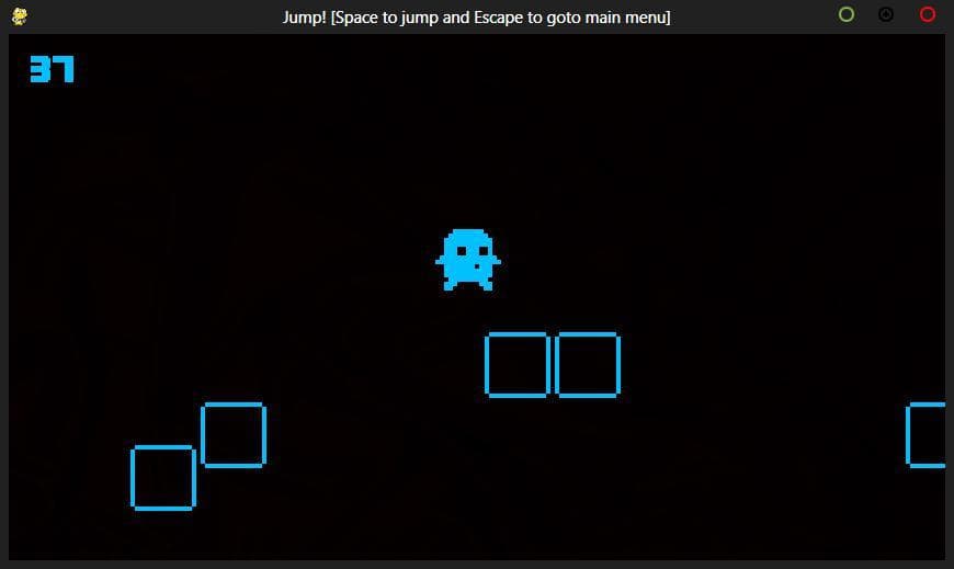 Jump! [2D Neon Platformer] screenshot 2