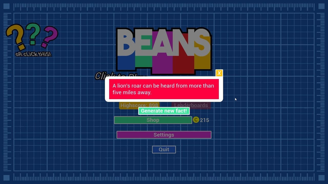 Beans (level1s) screenshot 2