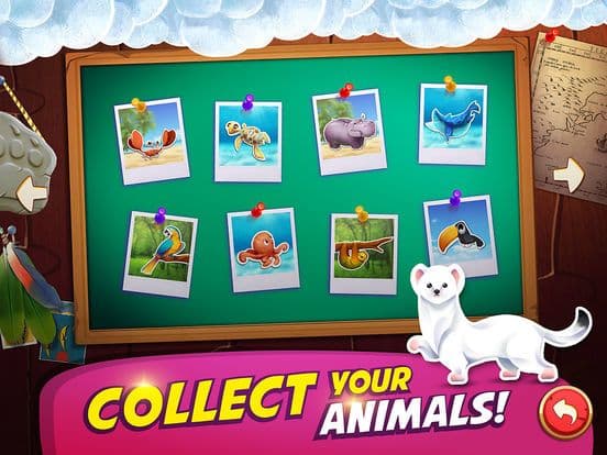 Animal Drop Safari - Match 3 screenshot 5