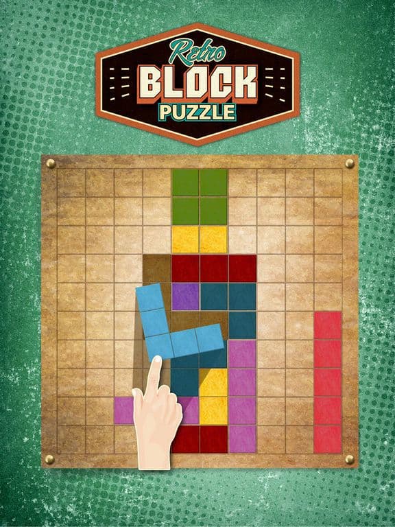 Retro Block Puzzle Game screenshot 2