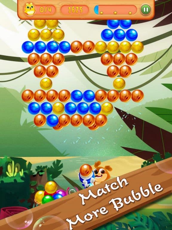Funny Bubble Rescue Pet screenshot 2