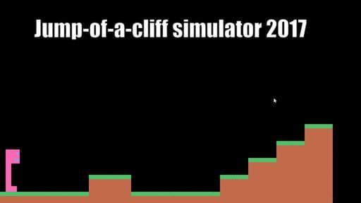 Jump-of-a-cliff Simulator 2017